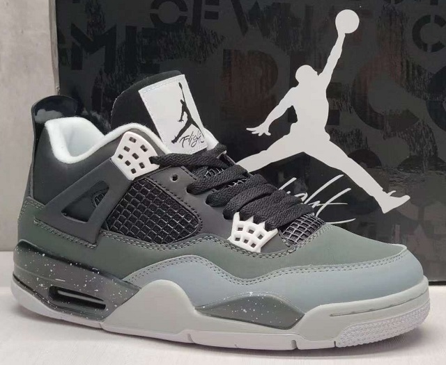 Women Air Jordan 4 Cement Fear [Women Cheap Jordans 4 114]